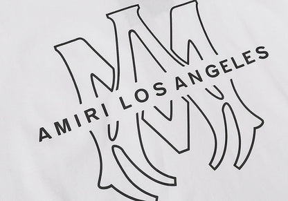 AMIRI Classic letter logo printing T-Shirts AMIRI
