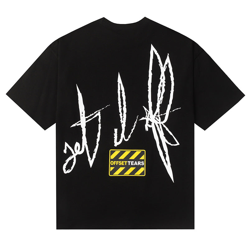 Denim Tears Offset Tears T-Shirts DENIM TEARS