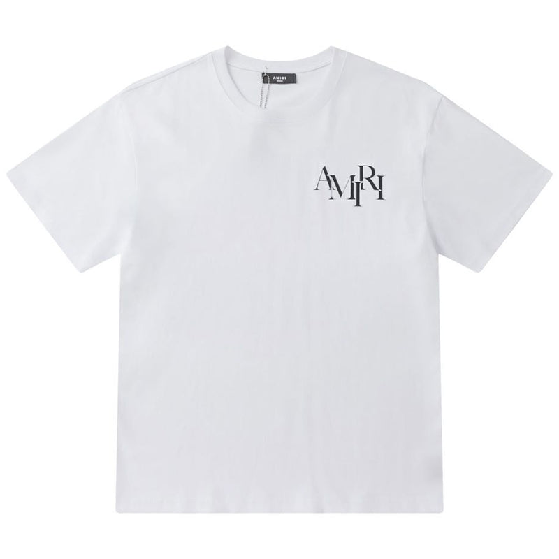 AMIRI STAGGERED LOGO T-Shirts AMIRI