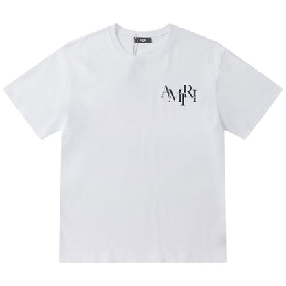 AMIRI STAGGERED LOGO T-Shirts AMIRI