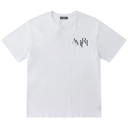 AMIRI STAGGERED LOGO T-Shirts AMIRI