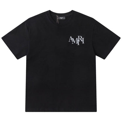 AMIRI STAGGERED LOGO T-Shirts AMIRI