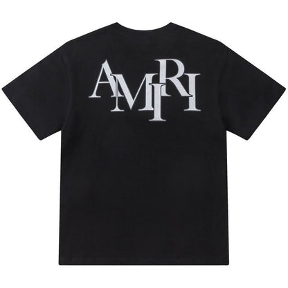 AMIRI STAGGERED LOGO T-Shirts AMIRI
