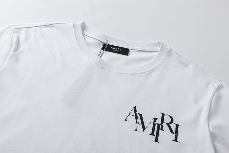 AMIRI STAGGERED LOGO T-Shirts AMIRI