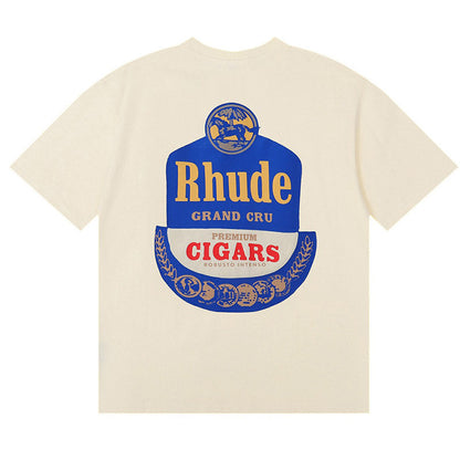 RHUDE logo-print cotton T-Shirts RHUDE