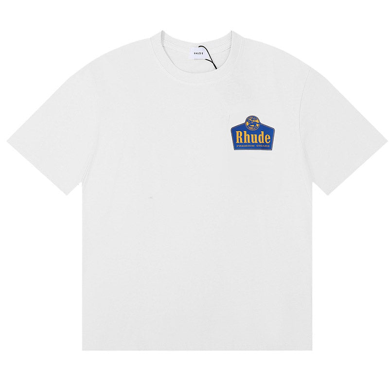 RHUDE logo-print cotton T-Shirts RHUDE