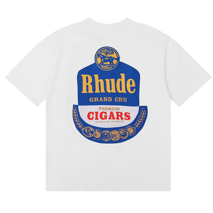 RHUDE logo-print cotton T-Shirts RHUDE