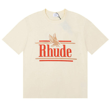 RHUDE  Rossa T-Shirts RHUDE