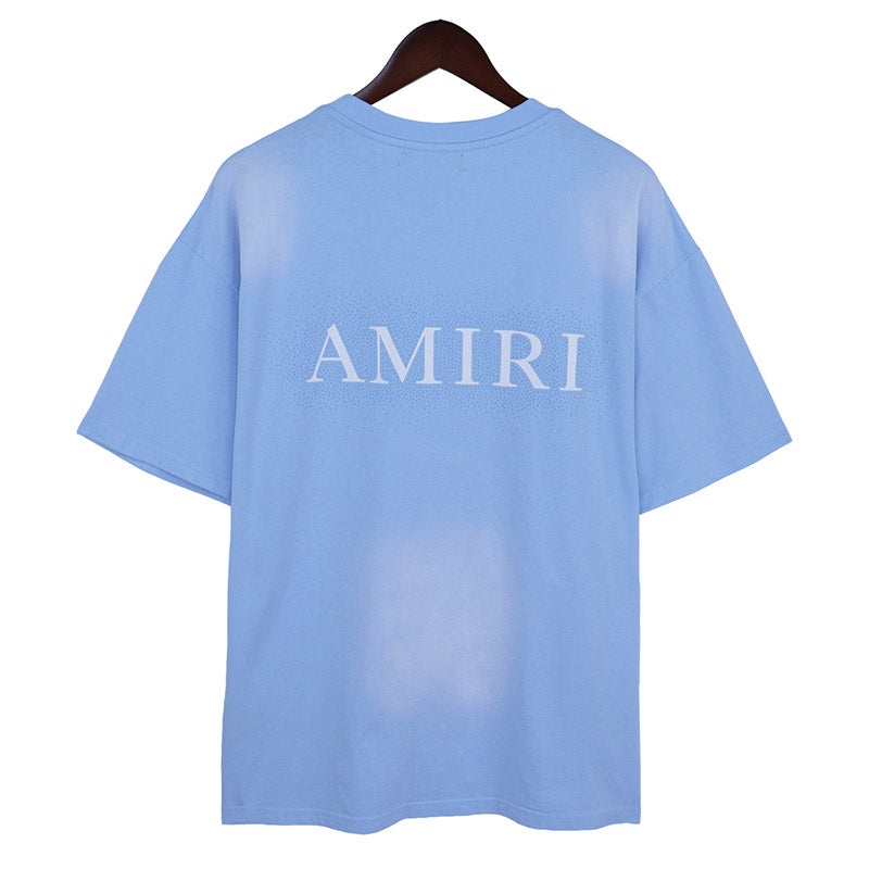 AMIRI Khaki Core Logo T-Shirts AMIRI