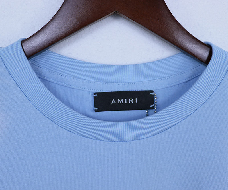 AMIRI Khaki Core Logo T-Shirts AMIRI
