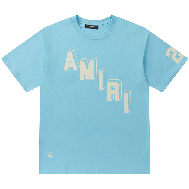 AMIRI  Logo Printed Crewneck T-Shirt AMIRI