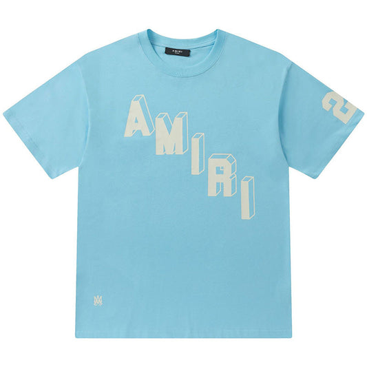AMIRI  Logo Printed Crewneck T-Shirt AMIRI