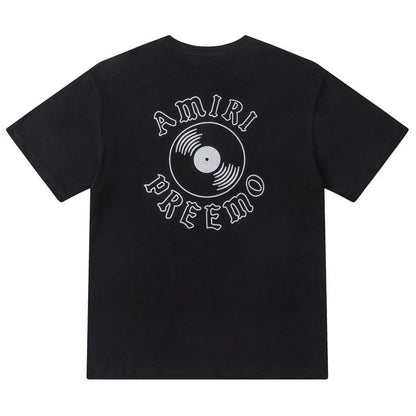 AMIRI Black DJ Premier Edition Premier Record T-Shirt AMIRI
