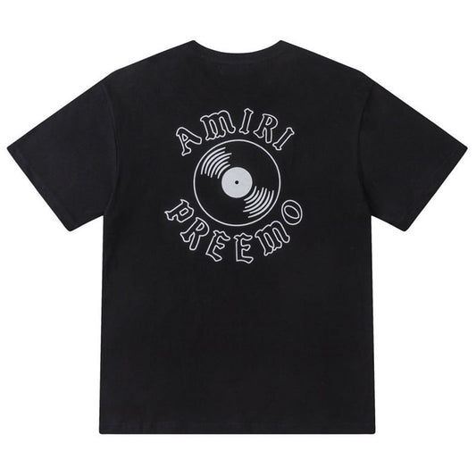 AMIRI Black DJ Premier Edition Premier Record T-Shirt AMIRI