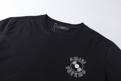 AMIRI Black DJ Premier Edition Premier Record T-Shirt AMIRI