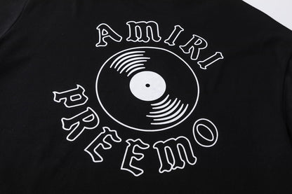 AMIRI Black DJ Premier Edition Premier Record T-Shirt AMIRI