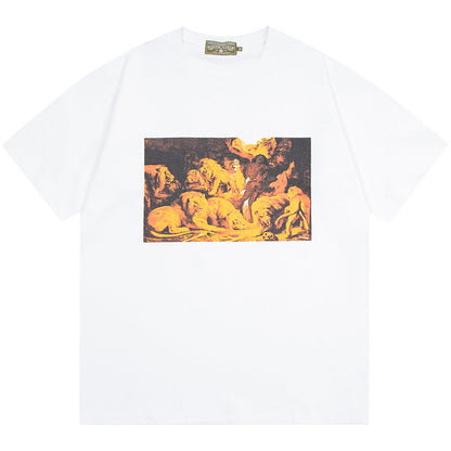 Denim Tears Black Calm T-Shirt DENIM TEARS