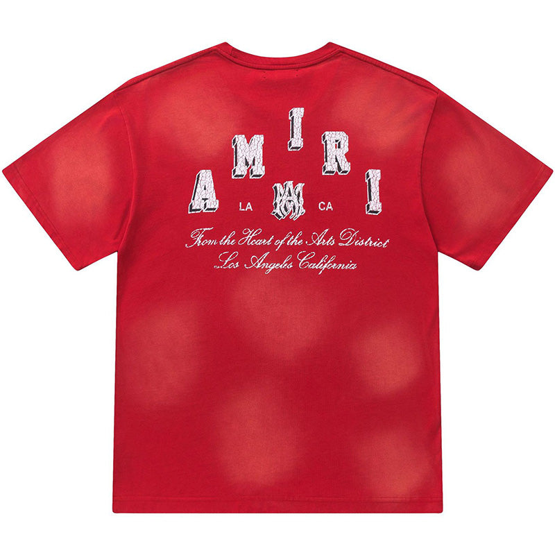 AMIRI LOGO Print Short Sleeve T-shirts AMIRI