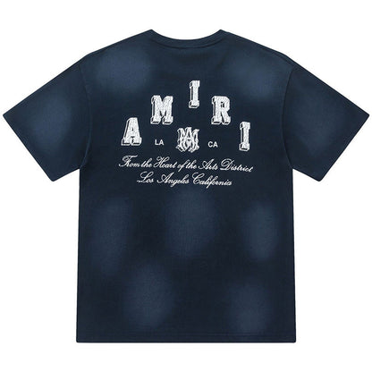 AMIRI LOGO Print Short Sleeve T-shirts AMIRI