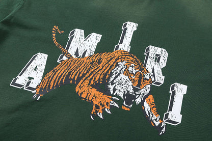 AMIRI Vintage print tiger logo T-Shirts AMIRI