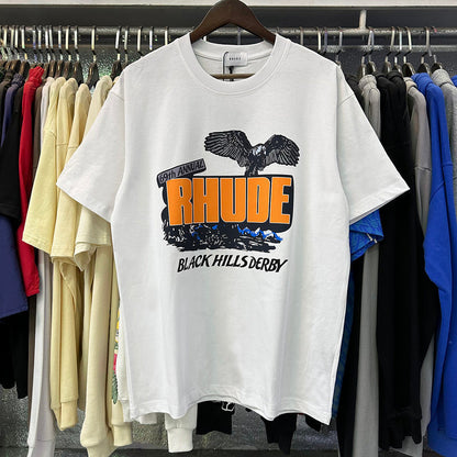 RHUDE Black Hills Rally T-Shirts RHUDE
