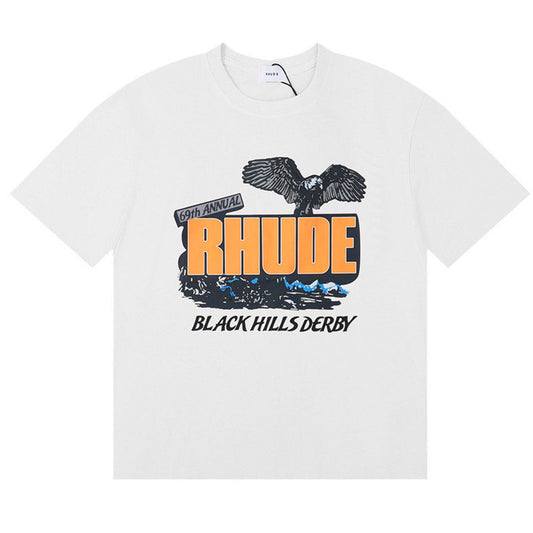 RHUDE Black Hills Rally T-Shirts RHUDE