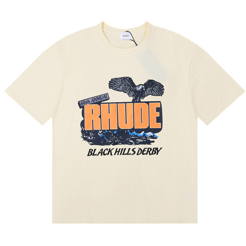 RHUDE Black Hills Rally T-Shirts RHUDE