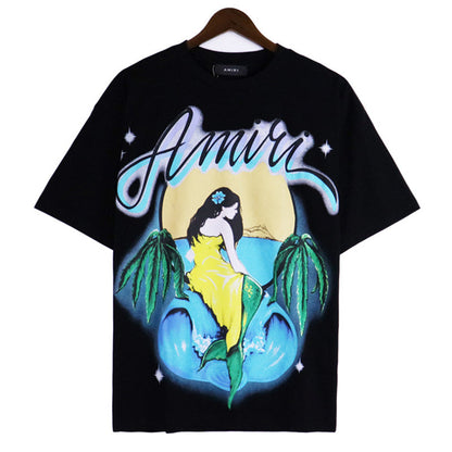 AMIRI Mermaid short-sleeved cotton T-Shirt AMIRI