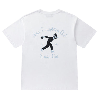 AMIRI Lanesplitters logo-print cotton T-Shirt AMIRI
