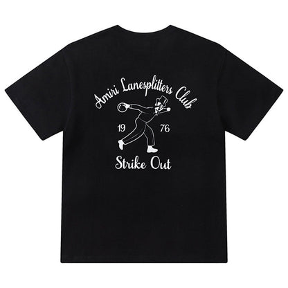 AMIRI Lanesplitters logo-print cotton T-Shirt AMIRI