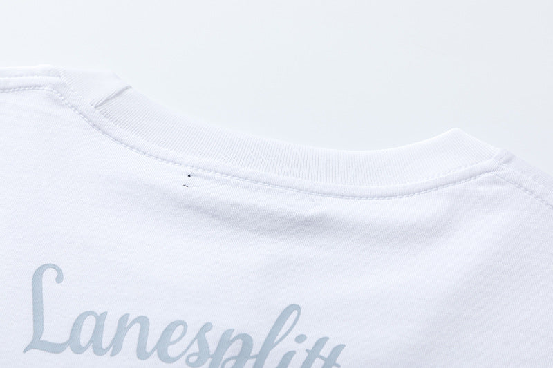 AMIRI Lanesplitters logo-print cotton T-Shirt AMIRI