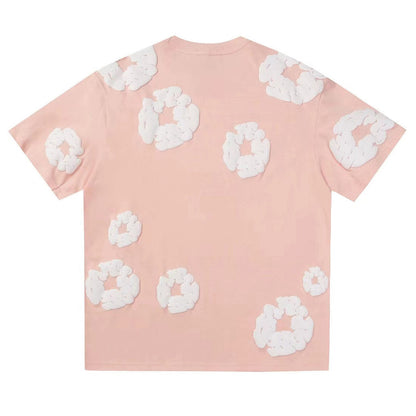Denim Tears Men's Pink T-shirt DENIM TEARS