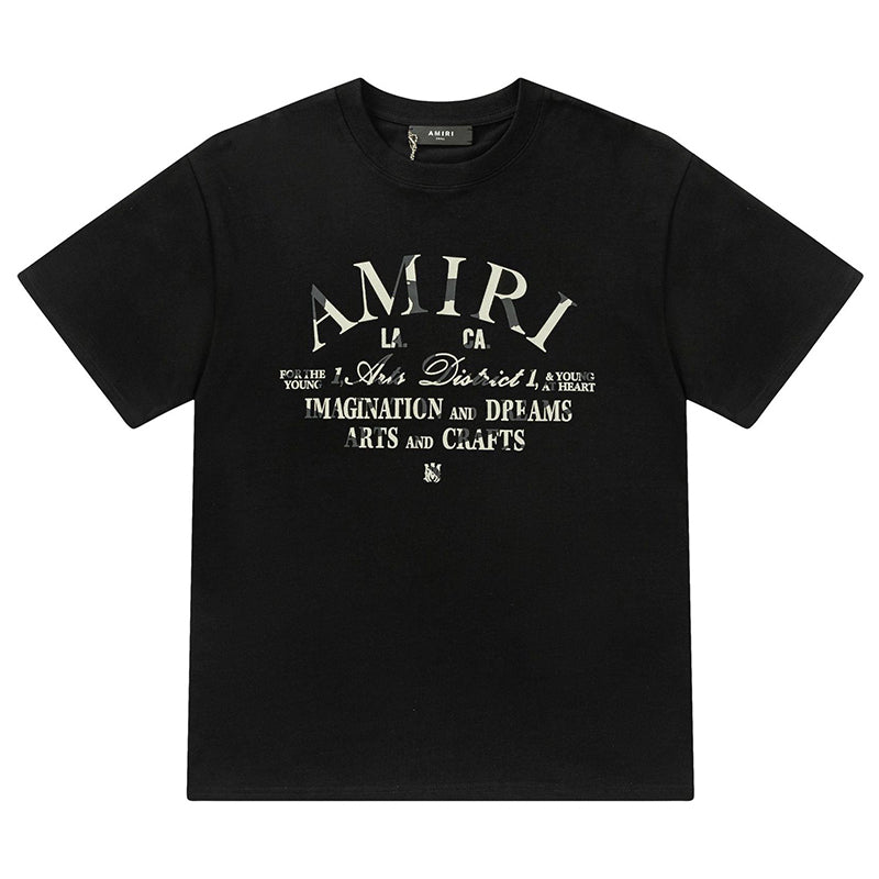 AMlRl Men's Distressed Arts District T-Shirt AMIRI