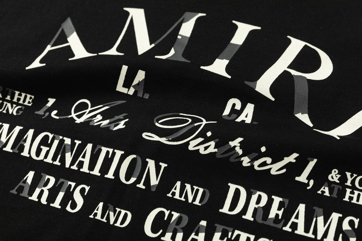 AMlRl Men's Distressed Arts District T-Shirt AMIRI