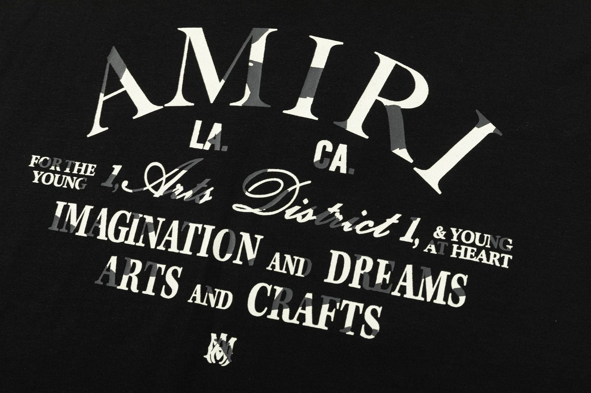 AMlRl Men's Distressed Arts District T-Shirt AMIRI