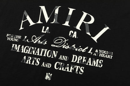 AMlRl Men's Distressed Arts District T-Shirt AMIRI