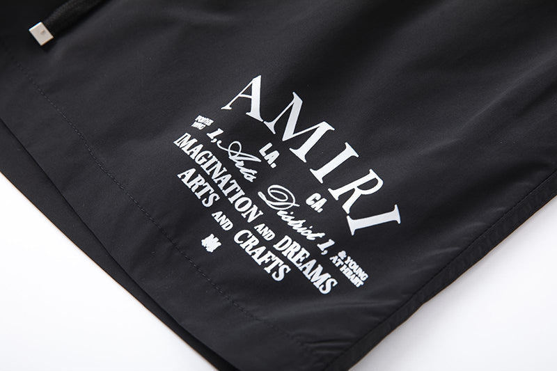 AMlRl Logo-print Swim Shorts AMIRI