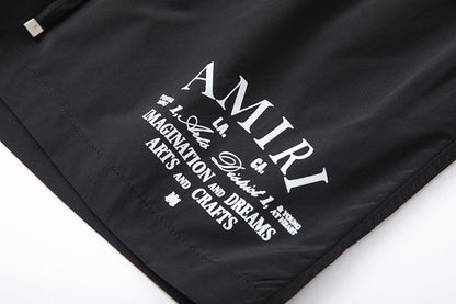AMlRl Logo-print Swim Shorts AMIRI