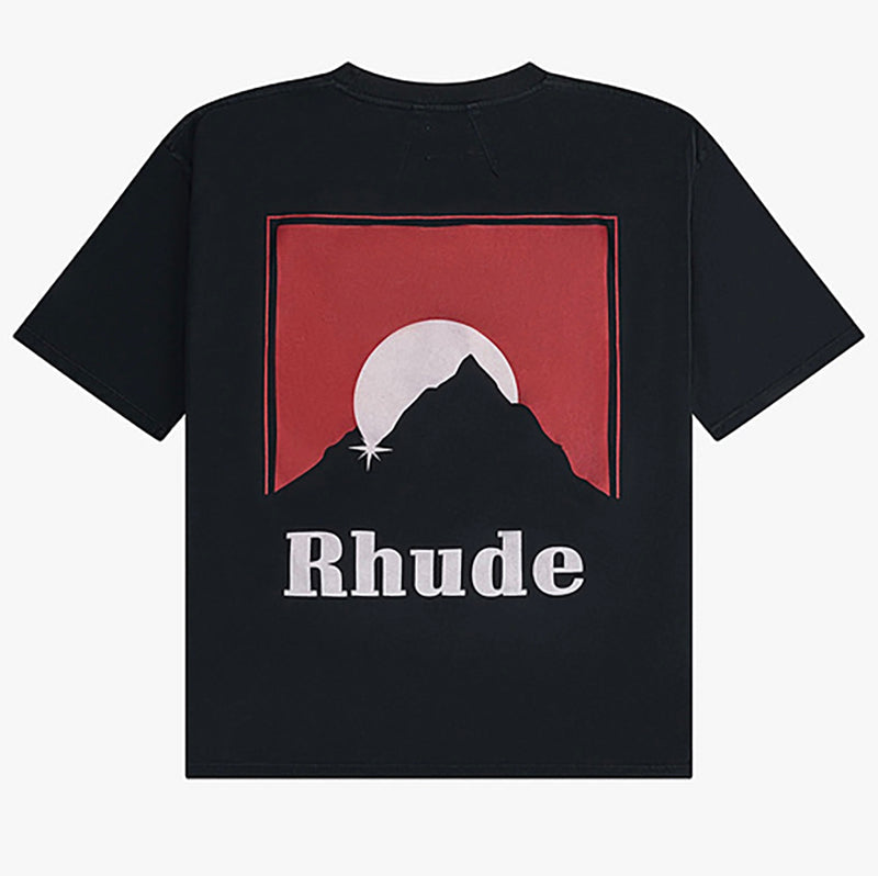 RHUDE MOONLIGHT LOGO T-SHIRT RHUDE