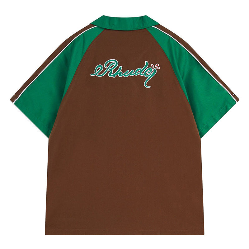 Rhude Letter Logo Printed Shirt RHUDE