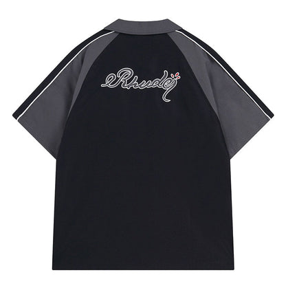 Rhude Letter Logo Printed Shirt RHUDE