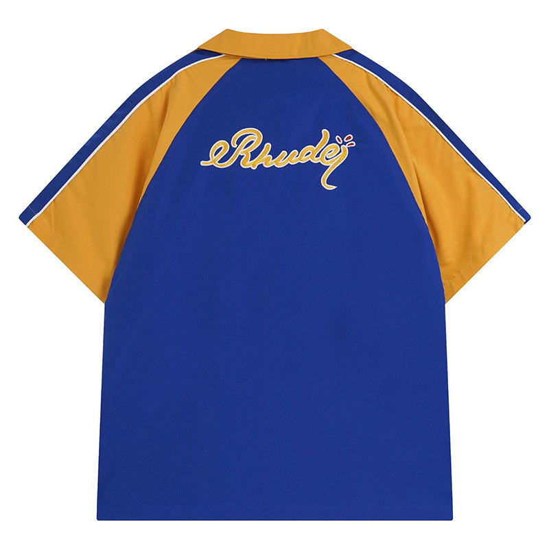Rhude Letter Logo Printed Shirt RHUDE