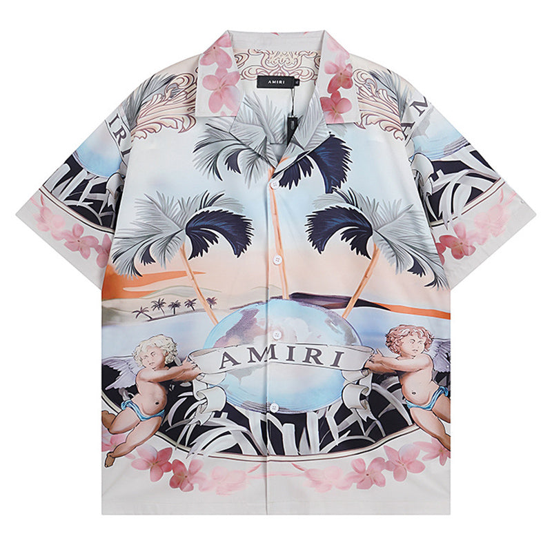 Amiri Men's Cherub Silk Shirt/Short/Suit AMIRI