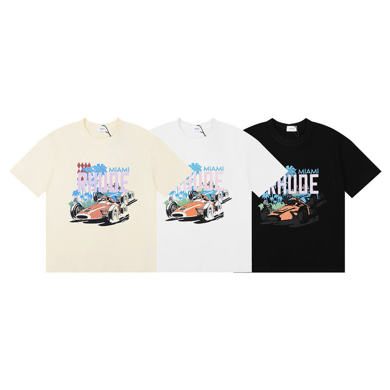 RHUDE Miami Grand Prix cotton T-shirt RHUDE