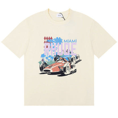 RHUDE Miami Grand Prix cotton T-shirt RHUDE