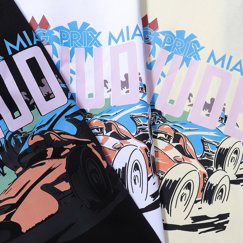 RHUDE Miami Grand Prix cotton T-shirt RHUDE