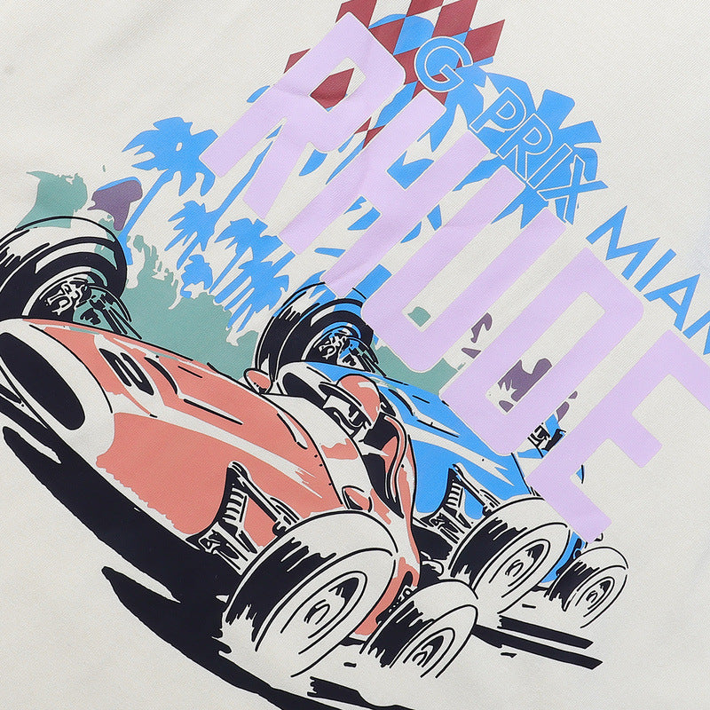 RHUDE Miami Grand Prix cotton T-shirt RHUDE