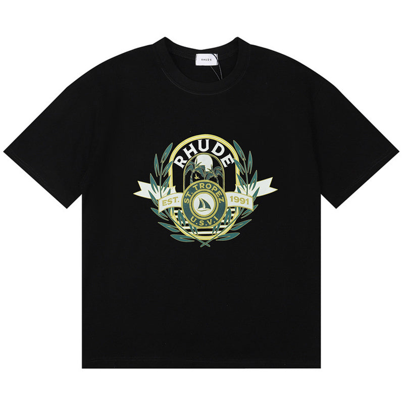RHUDE Men's cotton T-shirt RHUDE