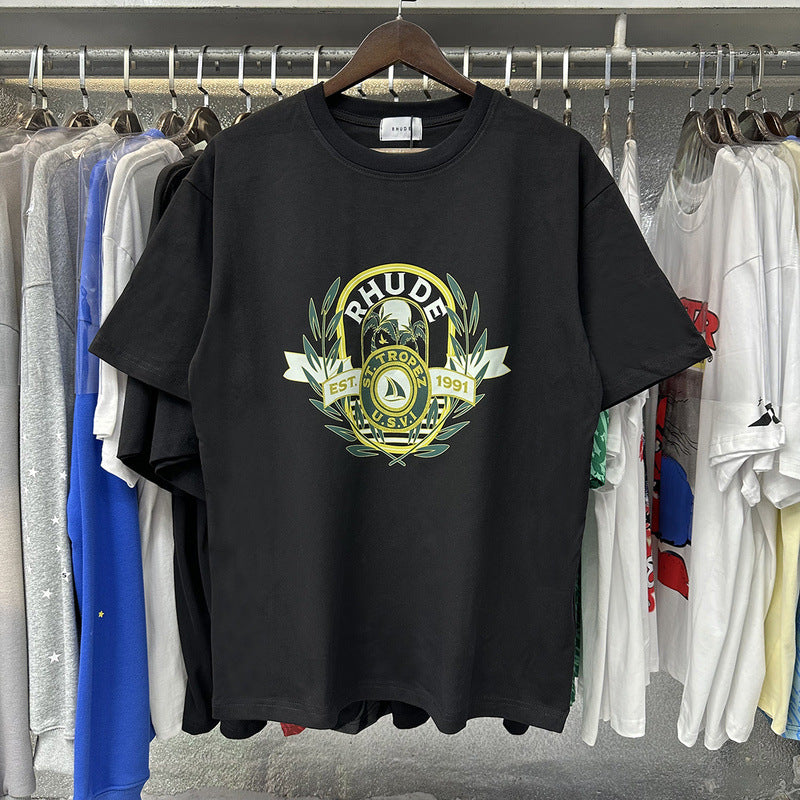 RHUDE Men's cotton T-shirt RHUDE