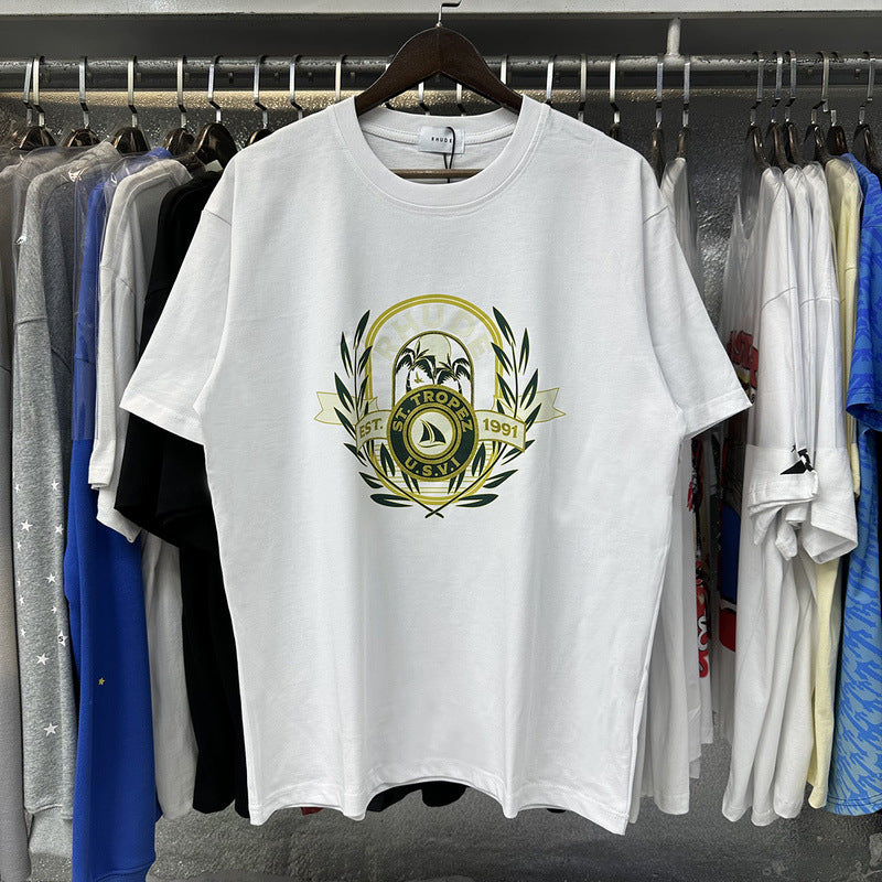 RHUDE Men's cotton T-shirt RHUDE